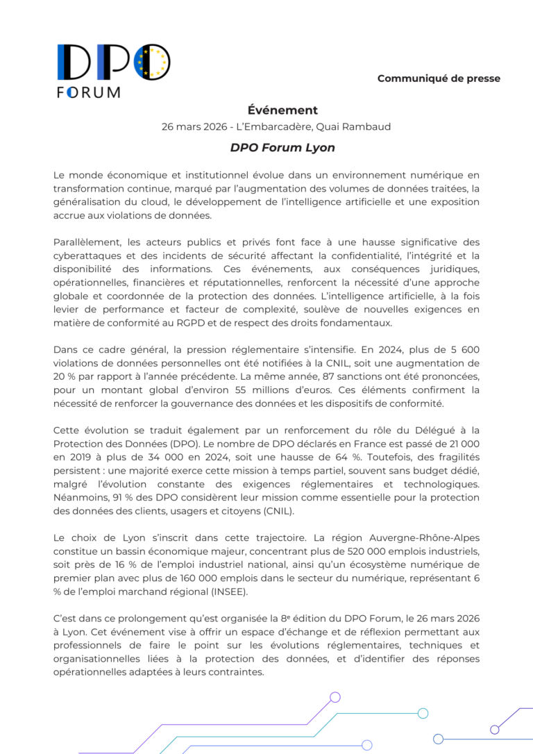 CP FR DPO LYON 1 1 | DPO Forum,